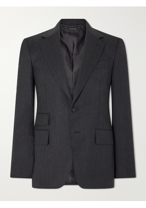 TOM FORD - Shelton Wool-Twill Suit Jacket - Men - Gray - IT 46