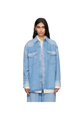 AGOLDE Blue Lotta Denim Shirt