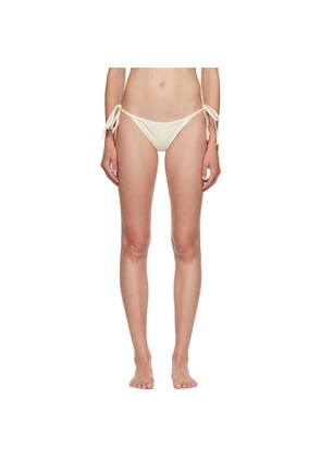 TOTEME Off-White Scoop Bikini Bottom