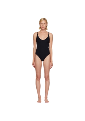 TOTEME Black Scoop Swimsuit