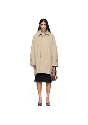 HODAKOVA Beige Upside Down Trench Coat
