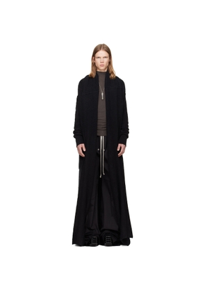 Rick Owens Black Tower Dafne Robe Cardigan