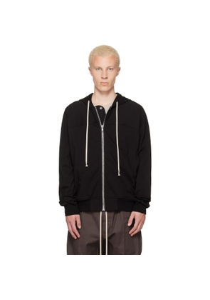 Rick Owens Black Tower Windbreaker Hoodie
