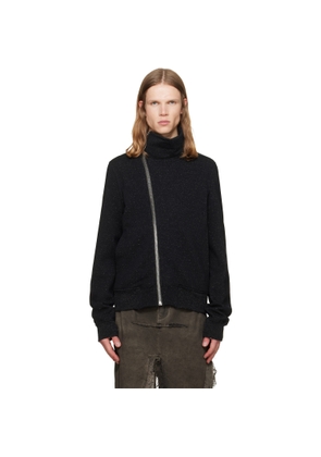 Rick Owens Black Tower Bauhaus Jogger Track Jacket