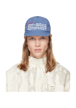 Satisfy Blue FliteSilk 5‐Panel Pinch Cap