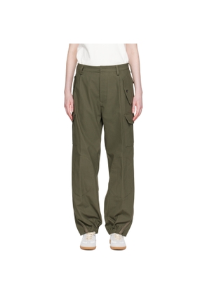 Maison Margiela Khaki Twill Cargo Pants