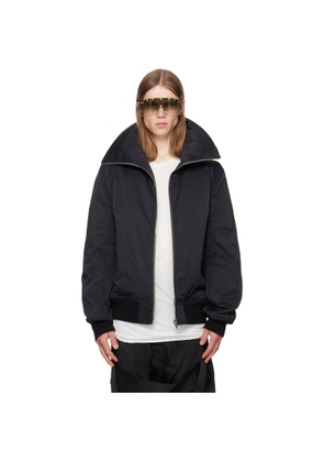 Rick Owens Black Tower Dracuflight Jacket