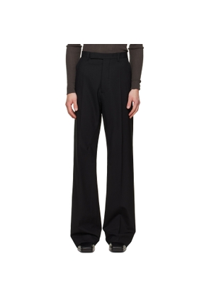 Rick Owens Black Tower Tailored Geth Trousers