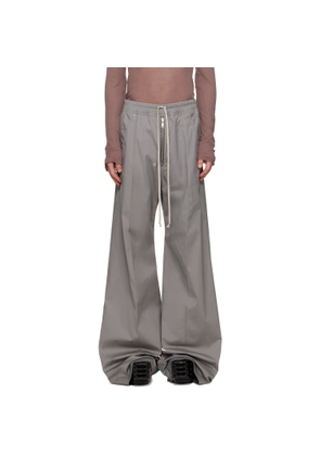 Rick Owens Gray Tower Wide Bela Trousers