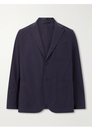 Sunspel - Cotton-Poplin Suit Jacket - Men - Blue - UK/US 38