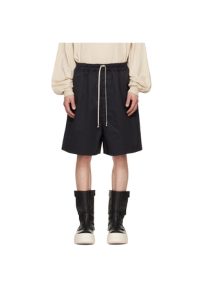 Rick Owens Black Tower Faun Shorts