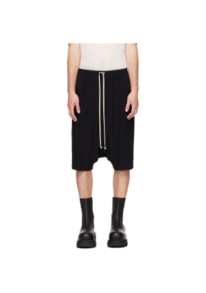 Rick Owens Black Tower Ricks Pods Shorts