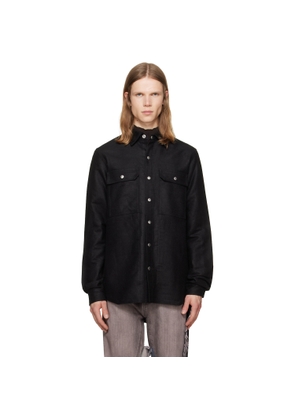 Rick Owens Black Tower Overshirt