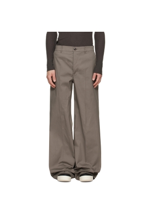 Rick Owens Gray Tower Work Trousers