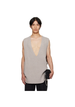 Rick Owens Off-White Concordians V Tank Sweater Vest