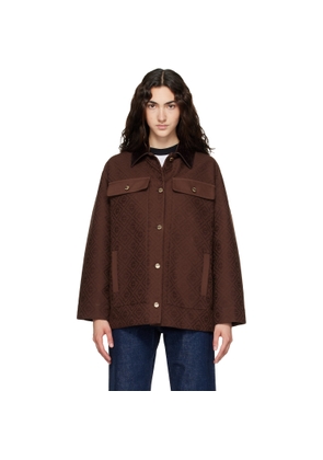 Casablanca Brown Workwear Jacket