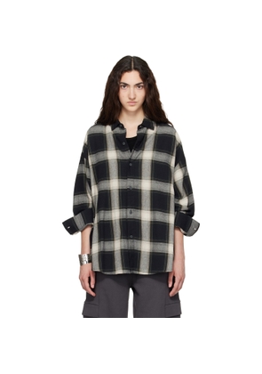 Fear of God ESSENTIALS Black & White Button Up Shirt