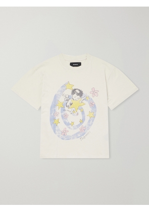 NAHMIAS - Heaven Printed Cotton-Jersey T-Shirt - Men - White - XS