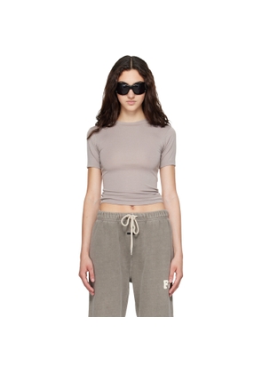 Fear of God ESSENTIALS Taupe Soft Rib Fitted T-shirt
