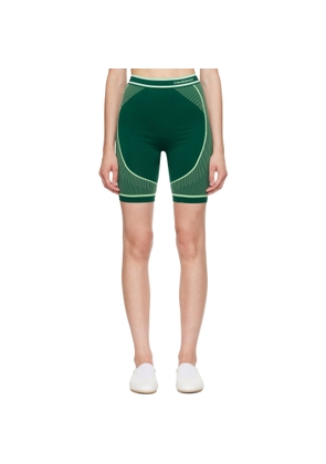 Casablanca Green Seamless Shorts