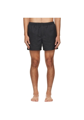 Casablanca Black Monogram Jacquard Swim Shorts