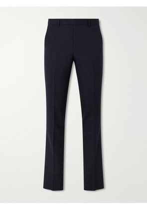 Paul Smith - Straight-Leg Pleated Wool Suit Trousers - Men - Blue - UK/US 30