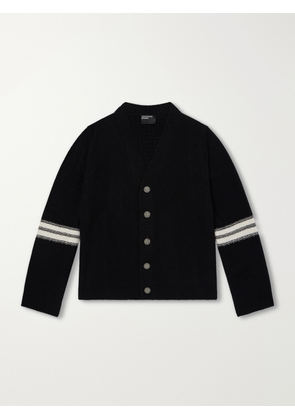 Enfants Riches Déprimés - Striped Cashmere Cardigan - Men - Black - S