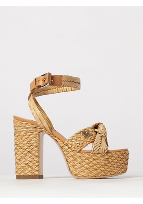 CASADEI Heeled Sandal Woman color Natural