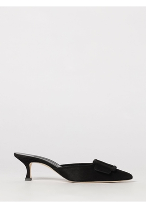 MANOLO BLAHNIK High Heel Shoes Woman color Black