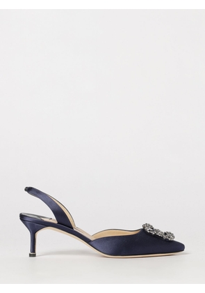 MANOLO BLAHNIK Pump Woman color Navy