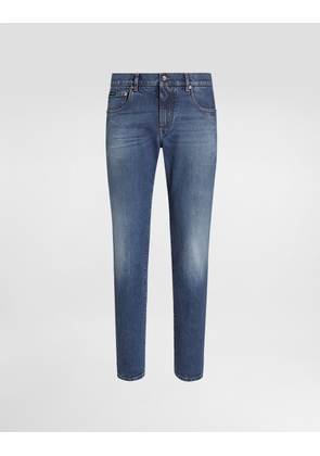 Dolce & Gabbana Denim Trousers - Man Denim Multi-colored 52
