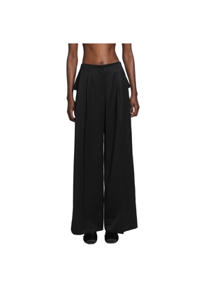 Back Bow Wide Leg Trousers