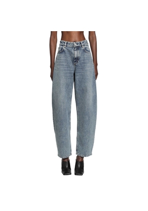 Round Denim Jeans