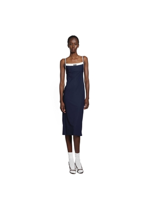 Stretch Jersey Mdi Dress