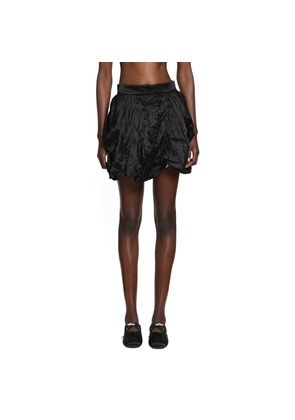 Gathered Mini SKirt