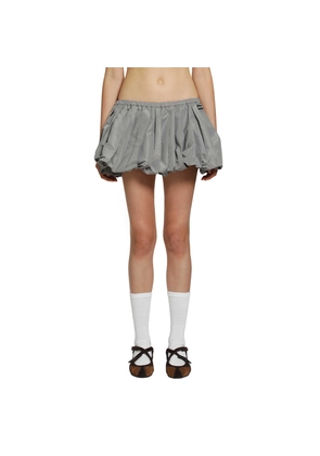 Technical Fabric Mini Skirt