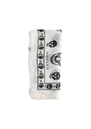 Classic Silk Chiffon Skull Scarf