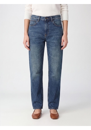 THE ROW Jeans Woman color Blue
