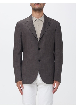 LARDINI Jacket Men color Brown