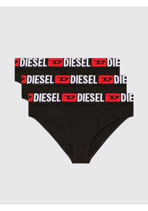 DIESEL Set of 3 Stretch-Cotton Briefs with Jacquard Logo Waistband