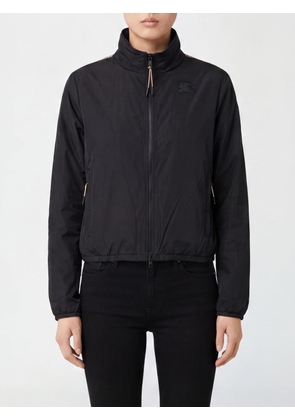 BURBERRY Stretch-Tech Fabric Windbreaker Jacket with High Neck and EKD Logo