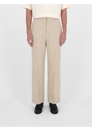 JACQUEMUS Pastro Wide-Leg Tailored Trousers in Linen and Cotton