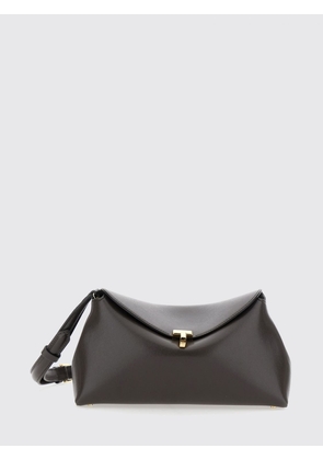 TOTEME T-Lock Leather Crossbody Bag with a Signature Turn-Lock Closure