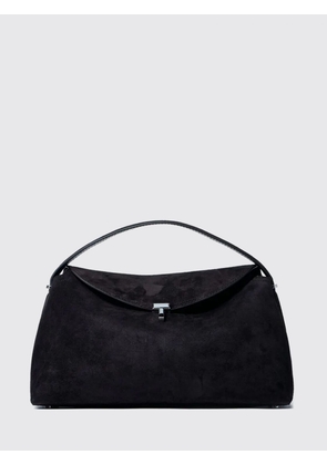 TOTEME T-Lock Suede Top Handle Bag