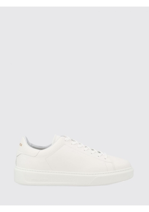 WOOLRICH Low-Top Sneakers in Smooth Leather with Padded Ankle and Rear Logo