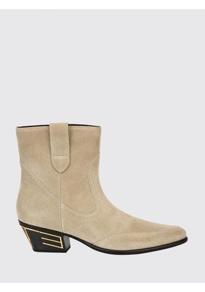 ETRO Suede Cowboy Boots with a Tapered Toe