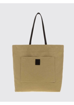 THE ROW Tori Large Cotton Canvas Tote Bag with Double Leather Handles