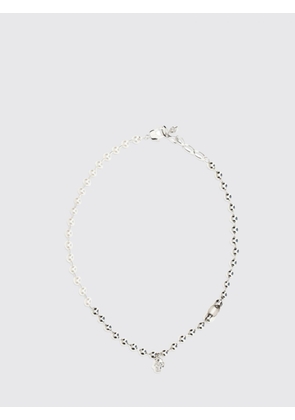 McQueen Alexander Skull Pendant Brass Choker Necklace
