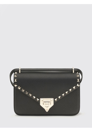 VALENTINO GARAVANI Rockstud Grained Calfskin Mini Crossbody Bag