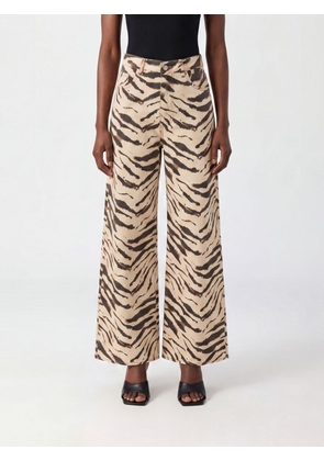 GANNI Jeans Woman color Beige